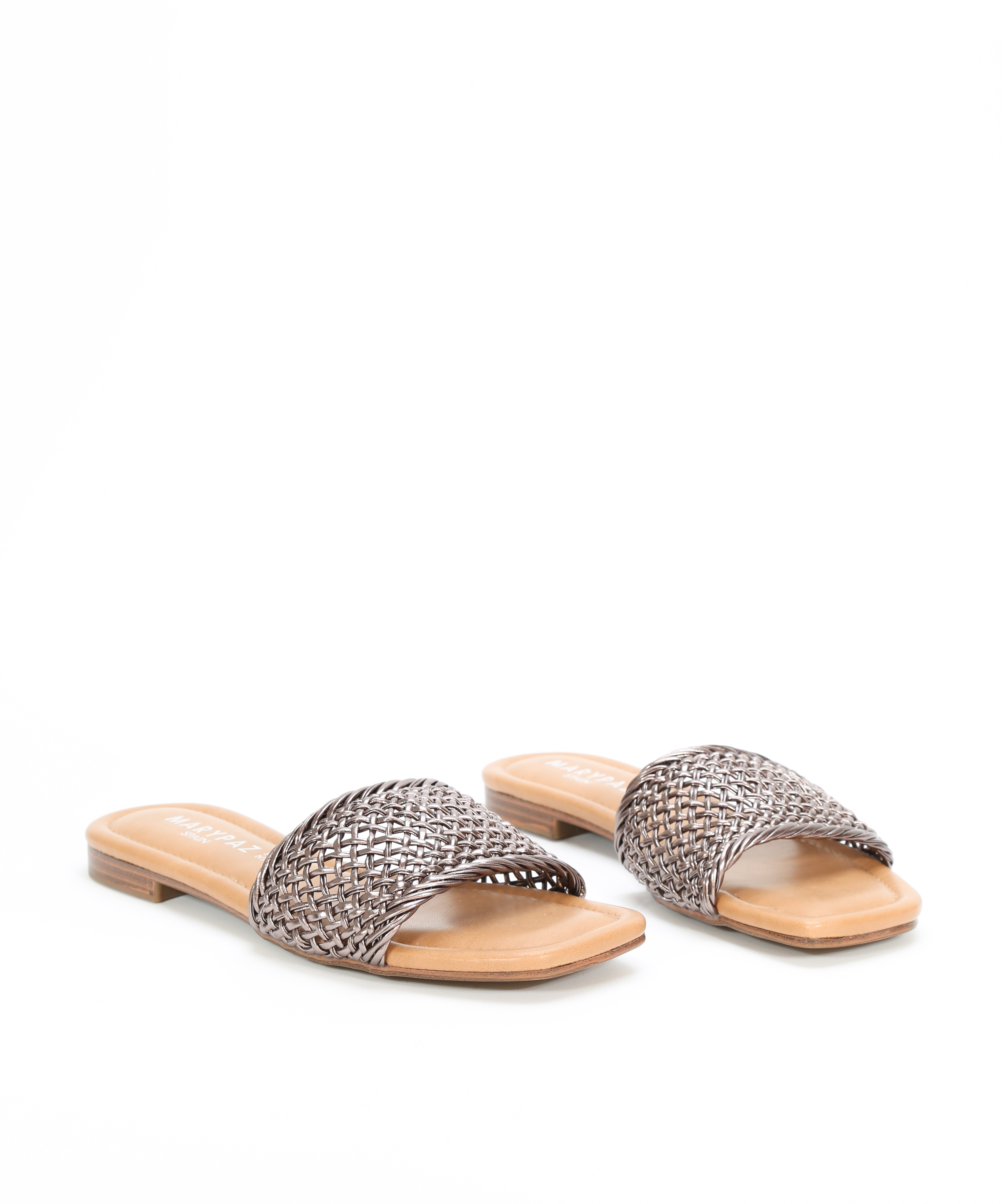 Sandalias planas rejilla